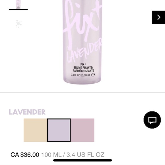 MAC fix+ Lavander setting spray - Picture 2 of 2